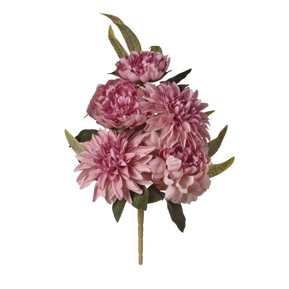 MAZZO FRONT. DALIE PEONIE X 5 CM.43 LAVANDA